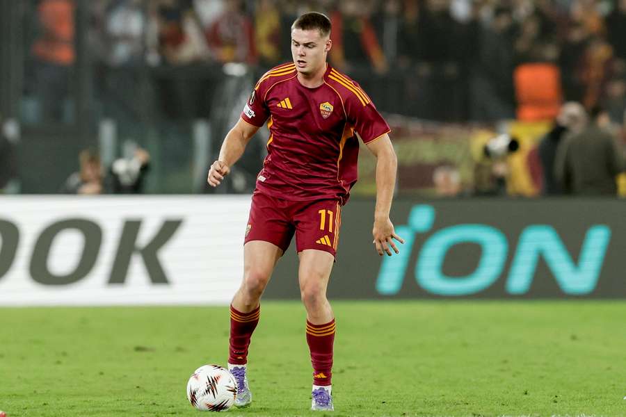 Evan Ferguson, avançado da Roma