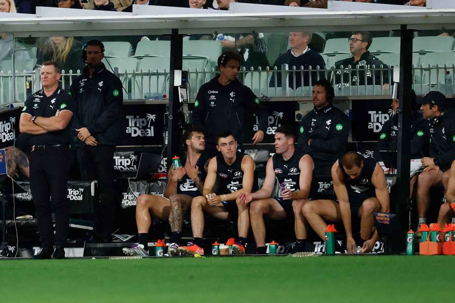 Elijah Hollands spent the majority of the fourth quarter on the bench. 