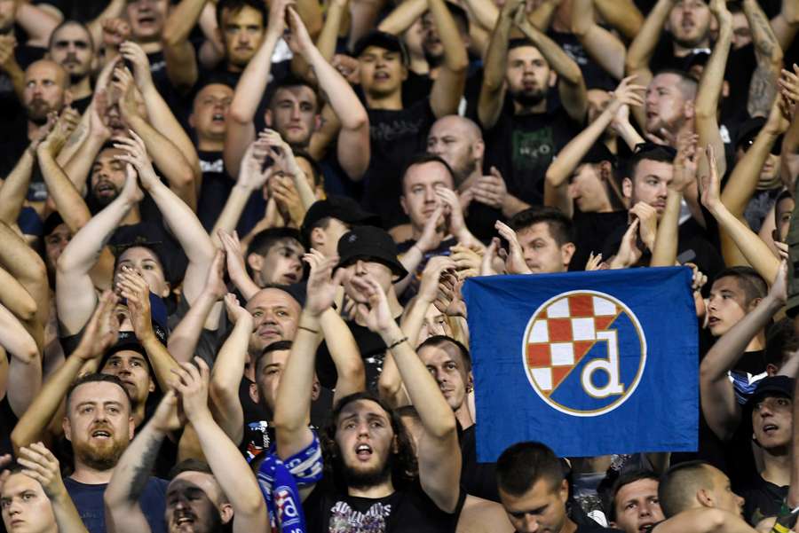 Kibice Dinama Zagrzeb dostali zakaz od UEFA na wyjazdowe mecze w europejskich pucharach