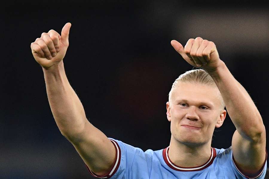 Erling Haaland, a figura maior da época do Manchester City