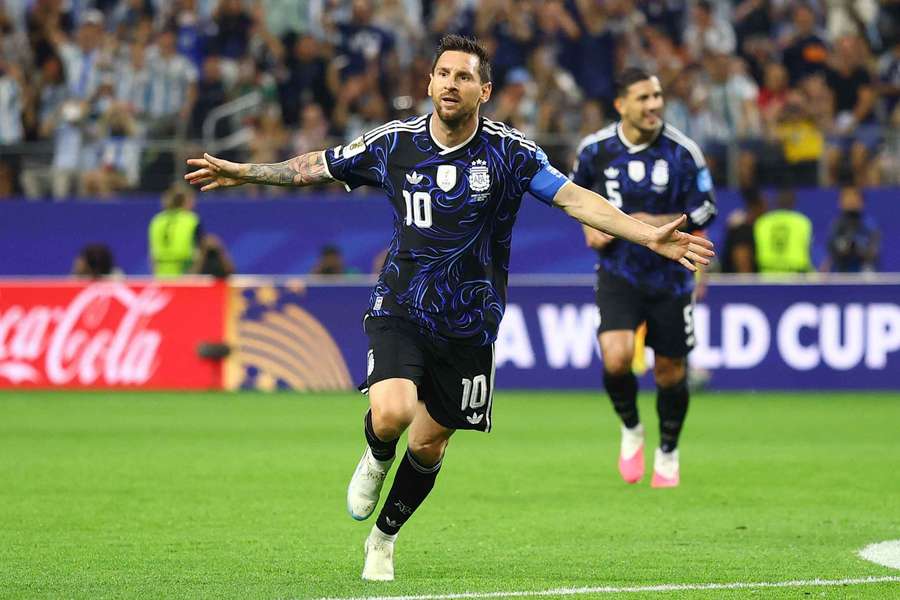 Lionel Messi war per direktem Freistoß erfolgreich