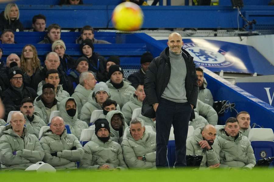 Enzo Maresca, treinador do Chelsea
