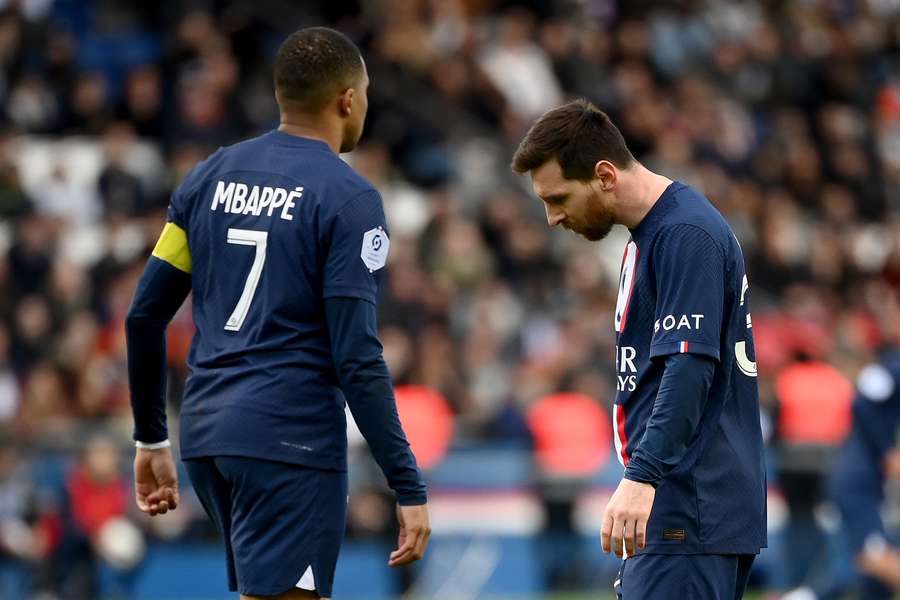 Messi e Mbappé não conseguiram evitar a derrota do PSG Messi e Mbappé não conseguiram evitar a derrota do PSG