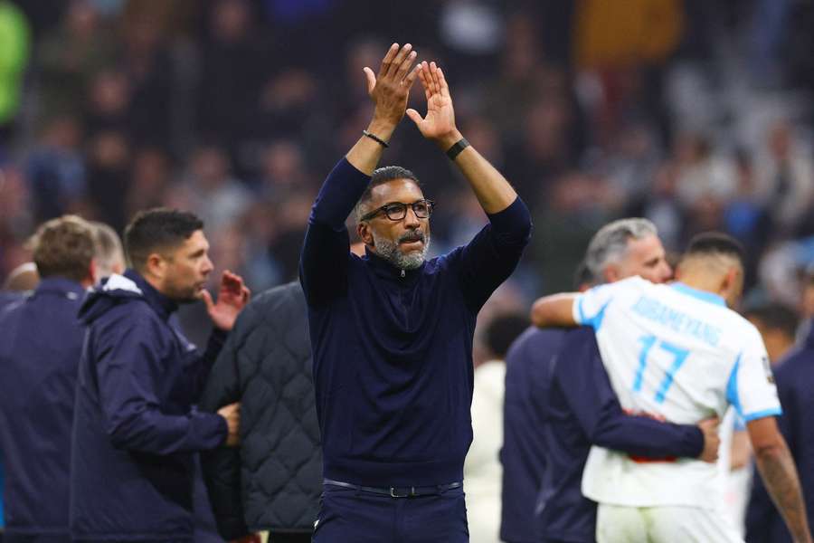 Habib Beye heureux d'un "scenario magnifique" pour sa première victoire avec l'OM