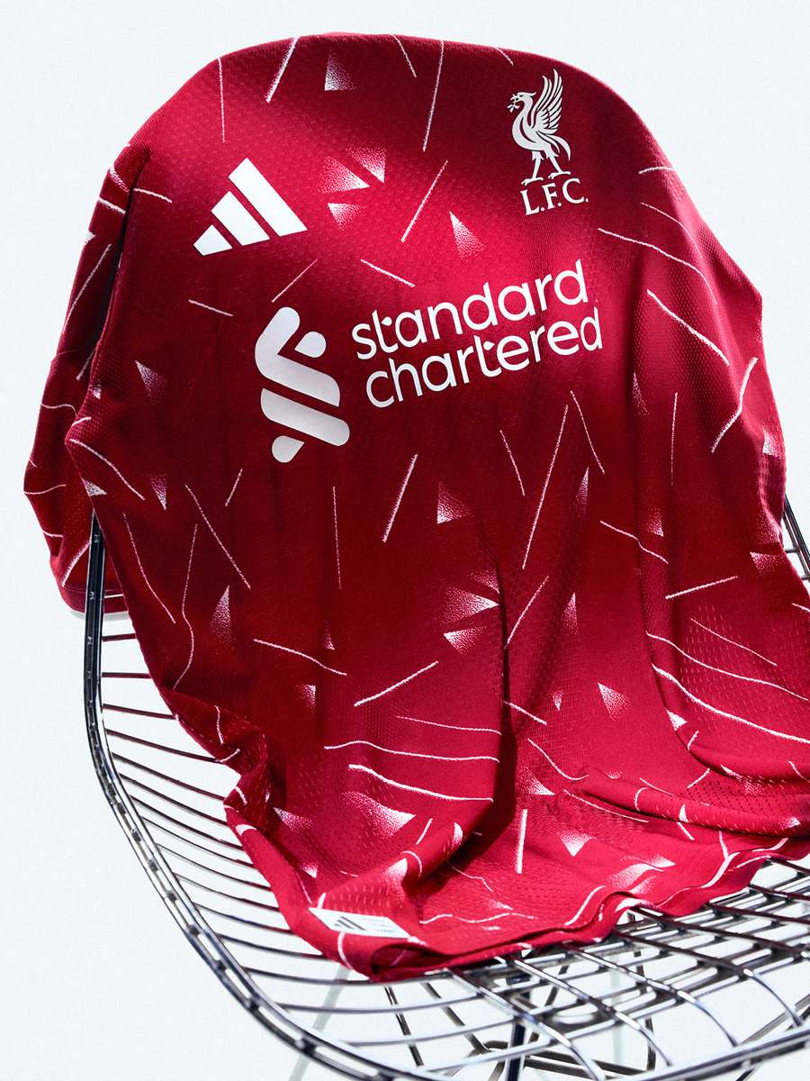 Liverpool's 2026/27 home kit Liverpool's 2026/27 home kit