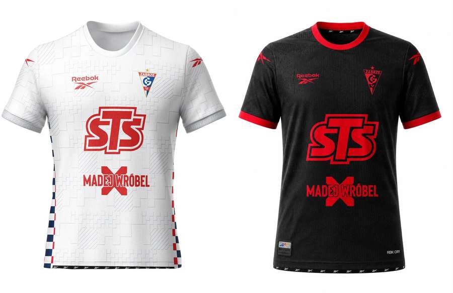 Koszulki meczowe Górnika Zabrze na sezon 2026/27 Koszulki meczowe Górnika Zabrze na sezon 2026/27