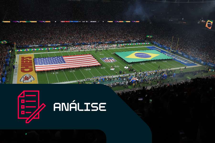 Arena Corinthians recebeu o confronto entre Chargers e Chiefs na última temporada Arena Corinthians recebeu o confronto entre Chargers e Chiefs na última temporada