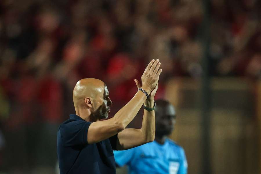 Miguel Cardoso, treinador do Mamelodi Sundowns