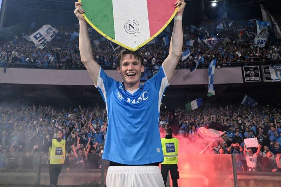 McTominay conquistou a Serie A 2024/25 pelo Napoli