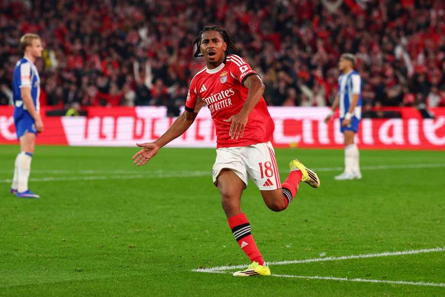 Leandro Barreiro, médio do Benfica