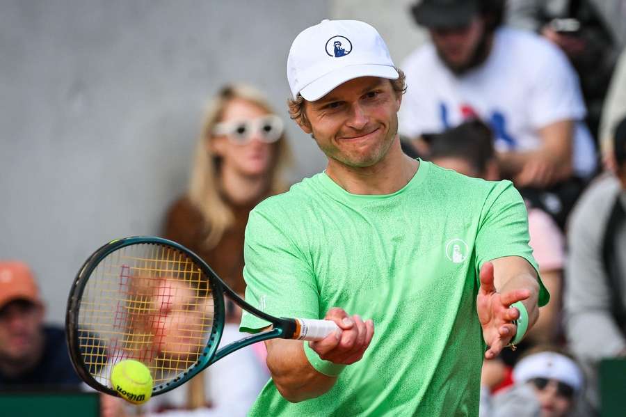August Holmgren lost the qualification final for the French open August Holmgren lost the qualification final for the French open