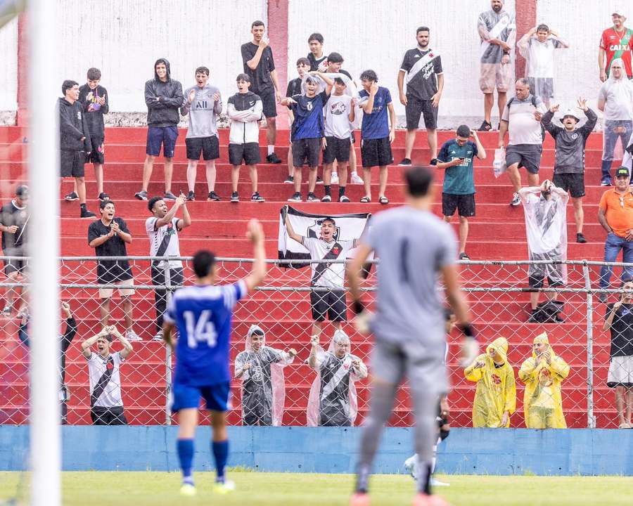 Adeptos do Vasco compareceram no estádio na capital paulista
