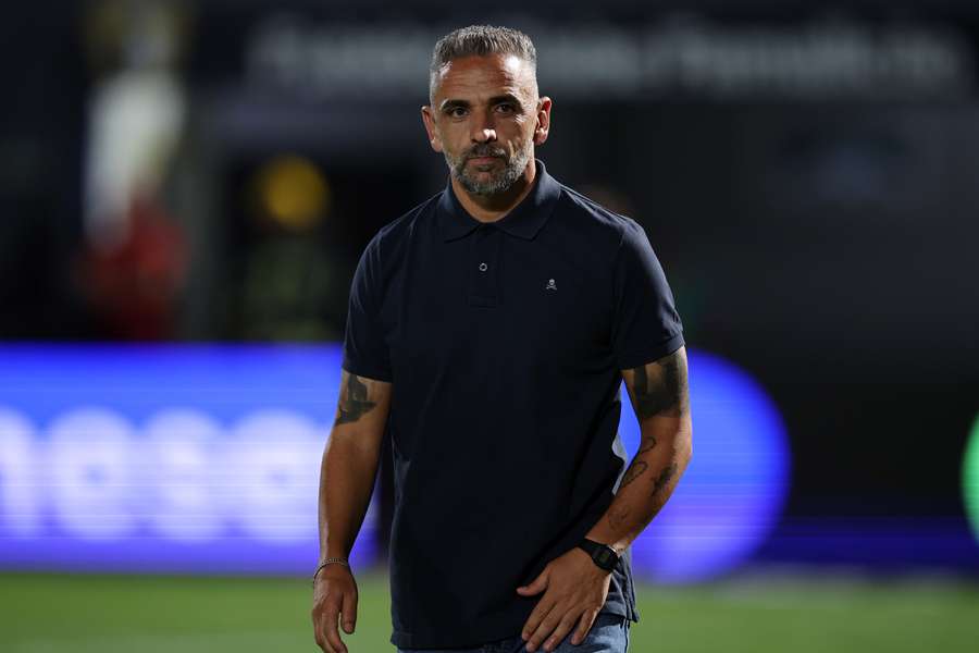 Rui Borges, treinador do Sporting Rui Borges, treinador do Sporting