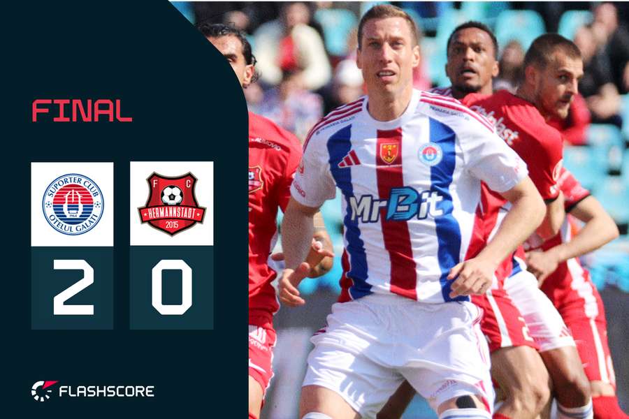 Duel din Oțelul Galați - Hermannstadt