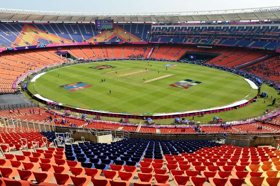 The Narendra Modi Stadium in Ahmedabad will form a key part of the India bid The Narendra Modi Stadium in Ahmedabad will form a key part of the India bid
