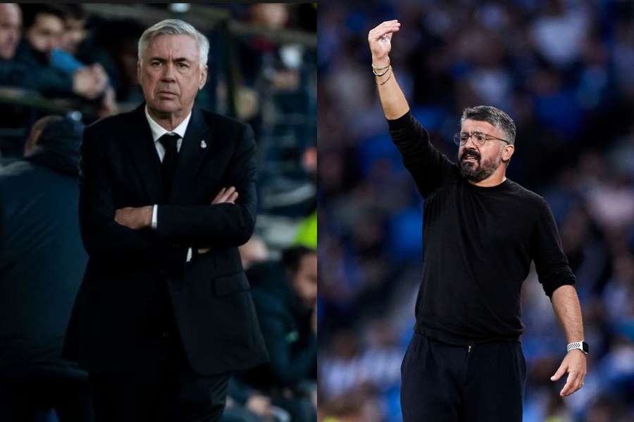 Carlo Ancelotti și Gennaro Gattuso se întâlnesc în Supercupa Spaniei, în duelul dintre Real Madrid și Valencia
