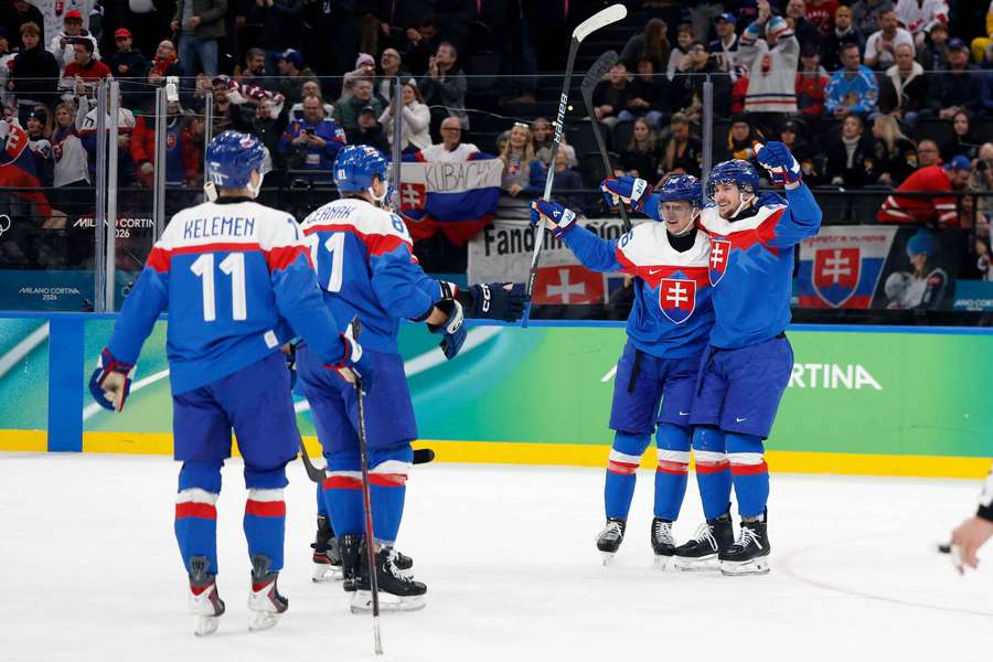 La Slovaquie célèbre l’ouverture du score de Martin Pospisil face à l’Allemagne