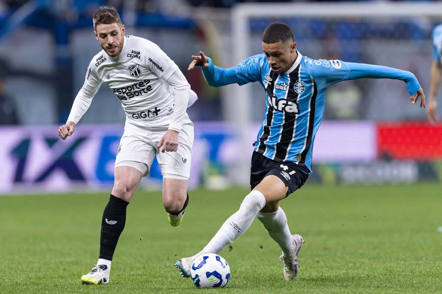Grêmio e Ceará anularam-se na Arena, em Porto Alegre
