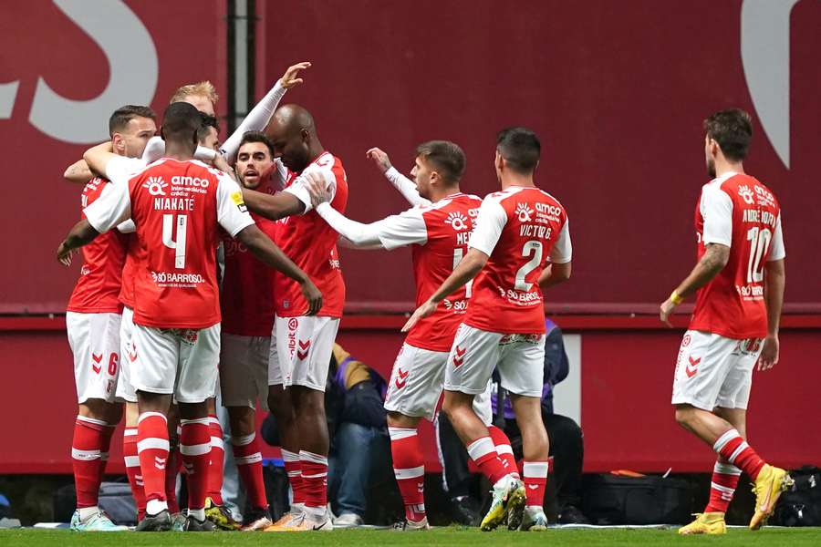 SC Braga maakte een einde aan de ongeslagen status van koploper Benfica