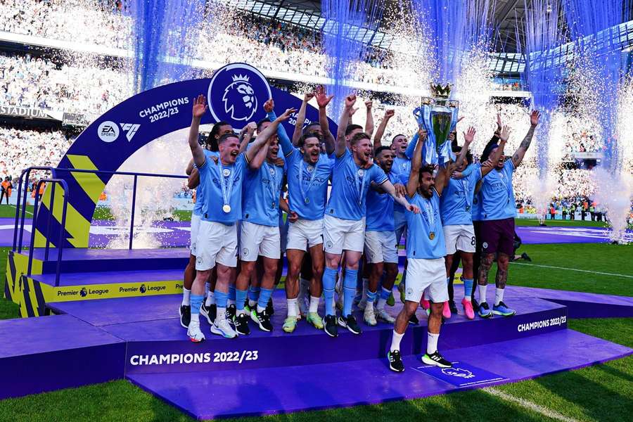 Manchester City will hope to retain the Premier League title for a fourth season in a row
