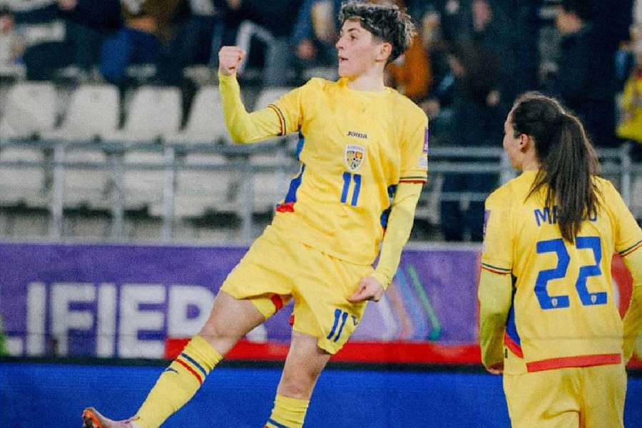 Ioana Bălăceanu a adus victoria tricolorelor în meciul cu Moldova de pe Arcul de Triumf