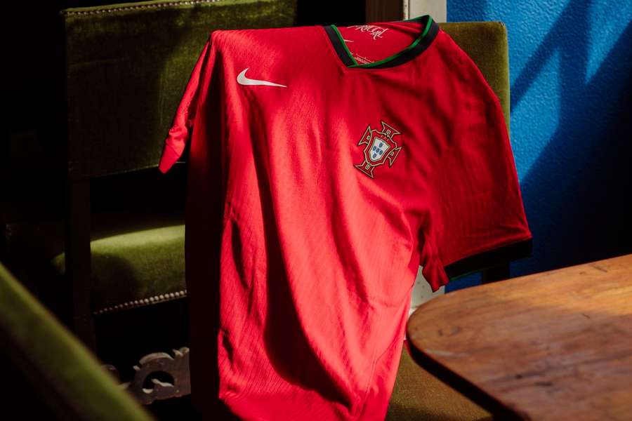 Portugal também tem camisa nova para 2024 Portugal também tem camisa nova para 2024