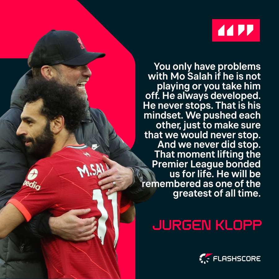 Jurgen Klopp on Mo Salah