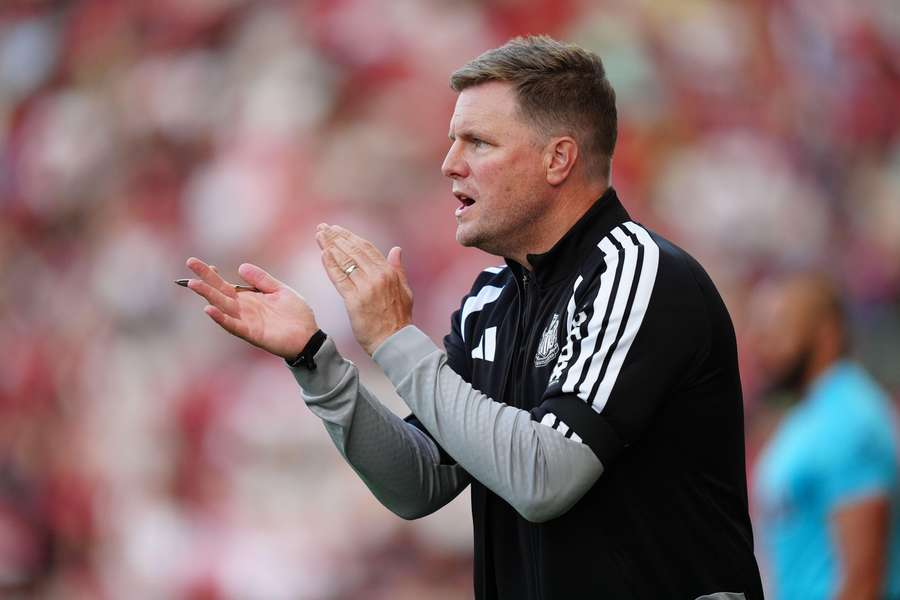 Newcastle United boss Eddie Howe.