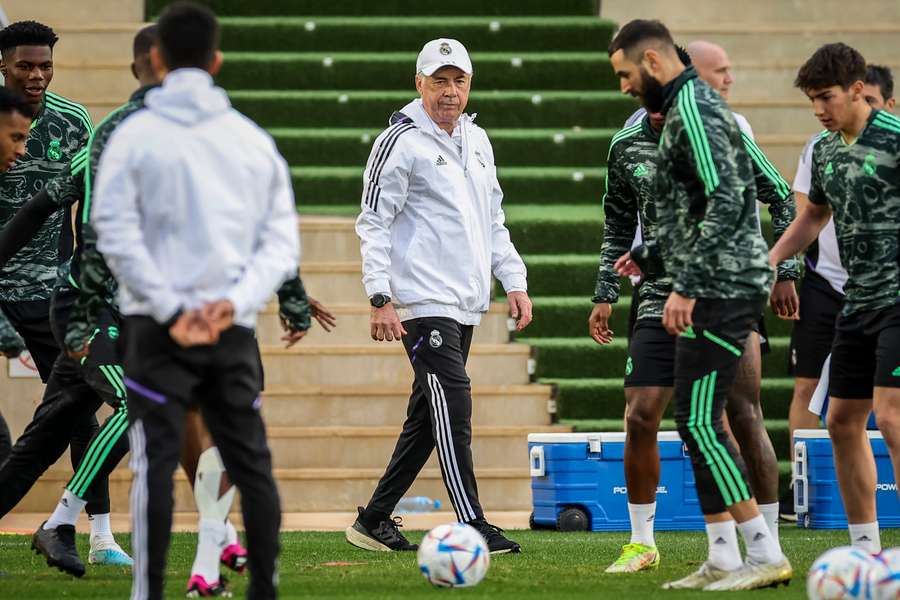 Ancelotti alla guida del Real Madrid