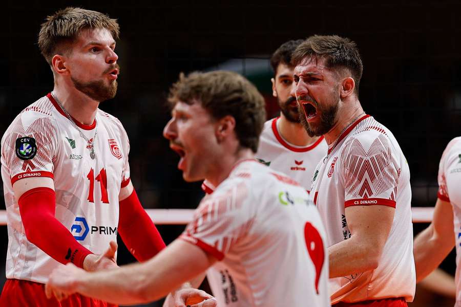 Volei masculin: CS Dinamo Bucureşti a câştigat în optimile Cupei CEV