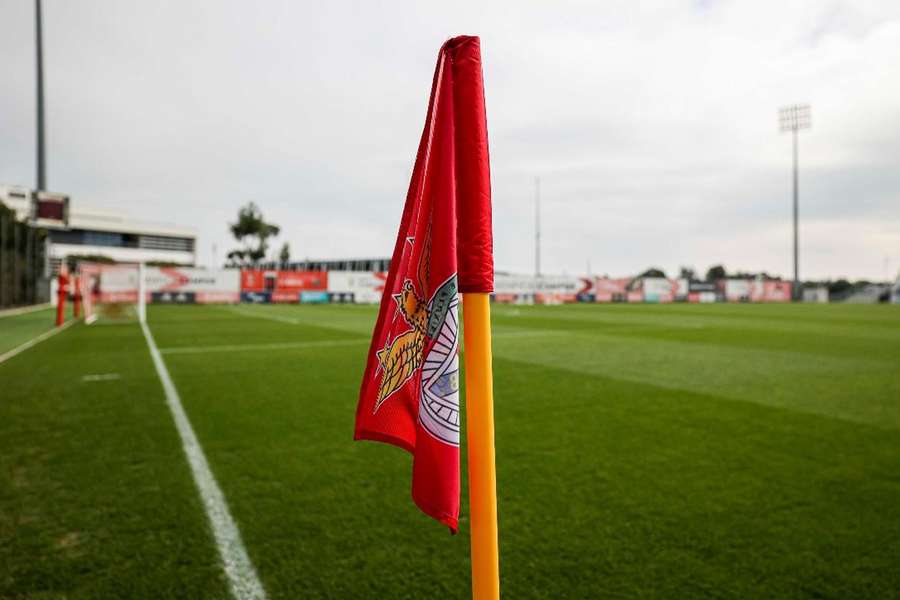 Treino do Benfica no Benfica Campus, no Seixal