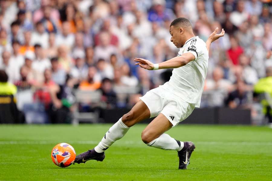 Kylian Mbappé avec le Real.