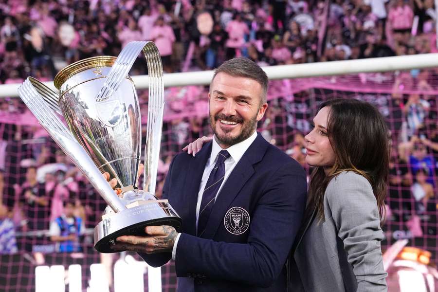 David Beckham alza l'MLS Cup