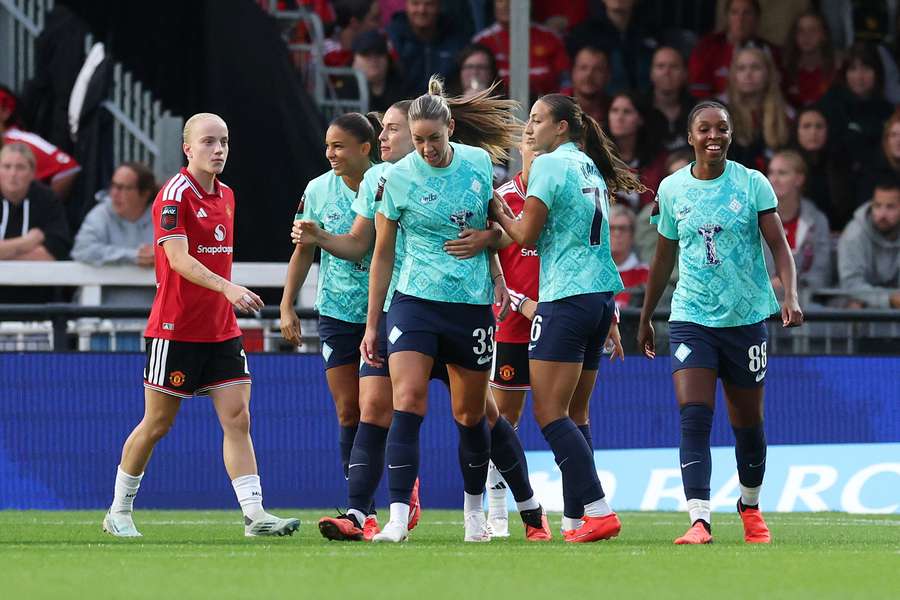 The London City Lionesses came out on top in the WSL's first game of the season. The London City Lionesses came out on top in the WSL's first game of the season.