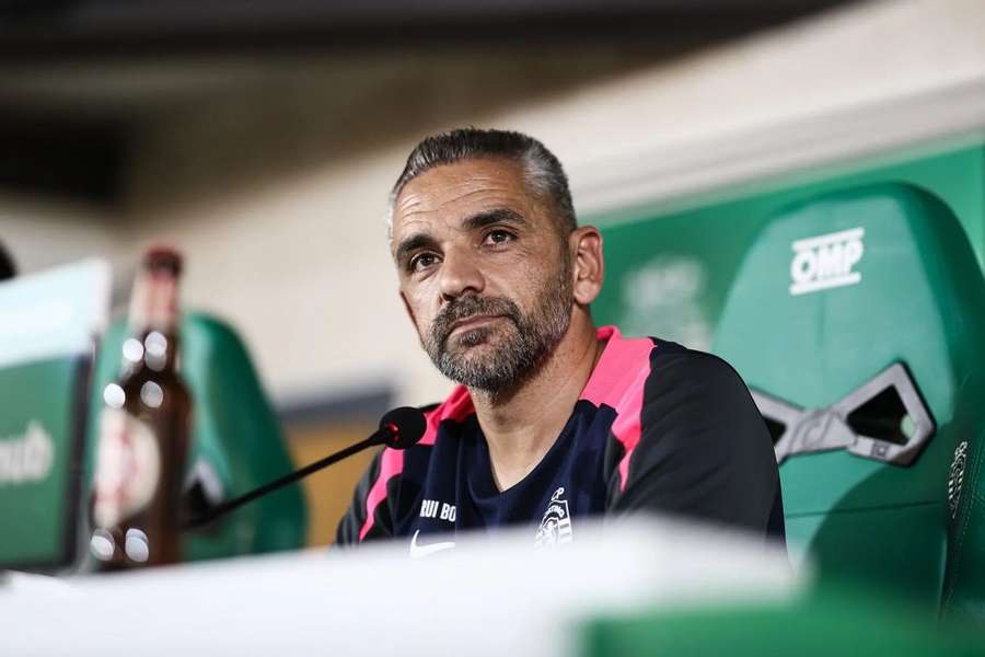 Rui Borges, treinador do Sporting