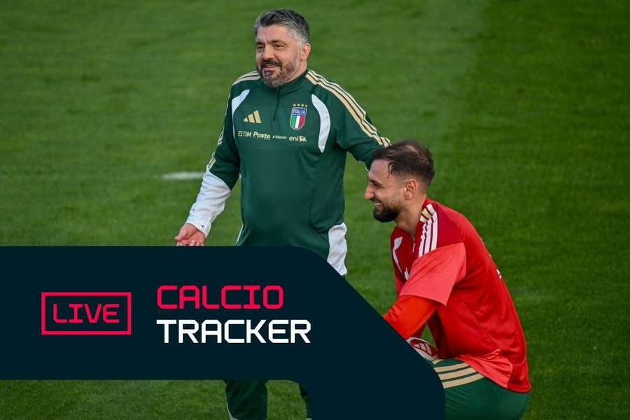 Gattuso e Donnarumma