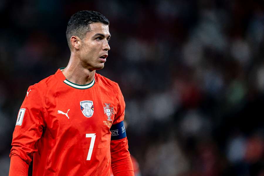 Ronaldo sa radoval z 948. kariérneho gólu. Ronaldo sa radoval z 948. kariérneho gólu.