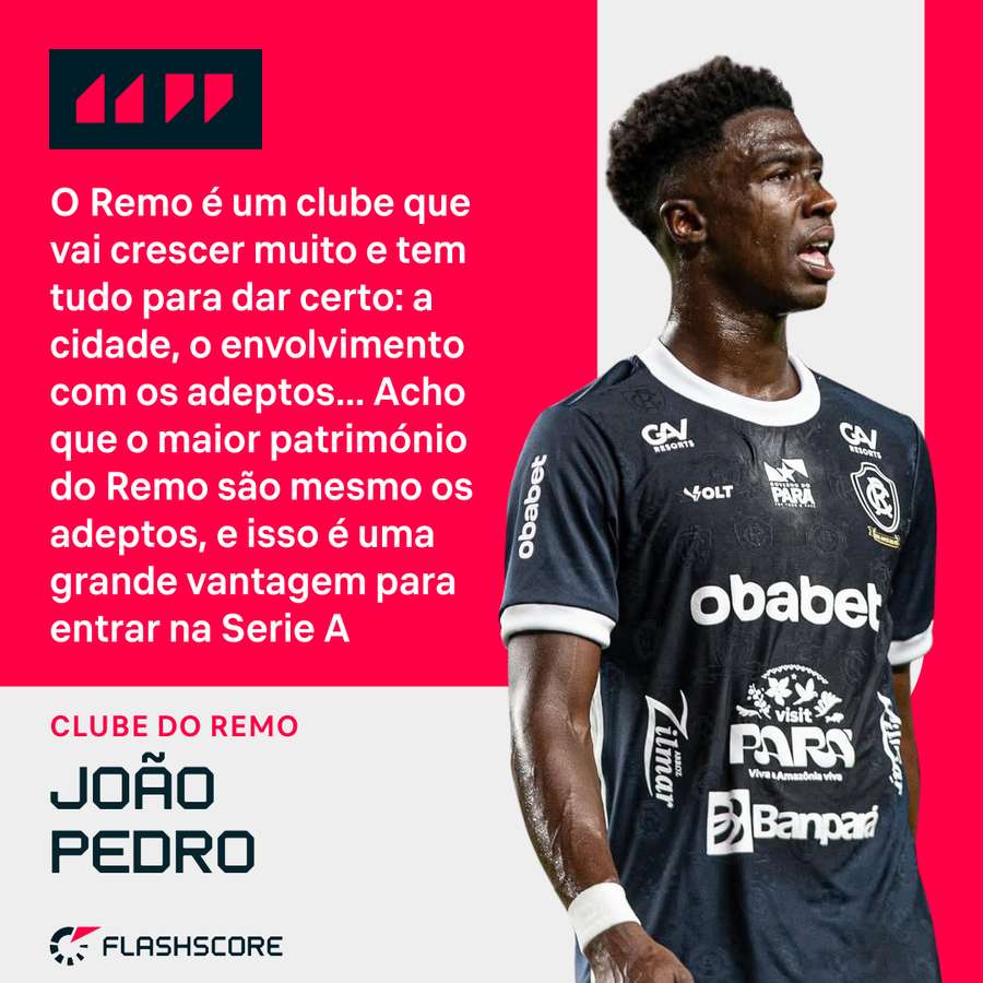 João Pedro confiante no futuro do Remo João Pedro confiante no futuro do Remo