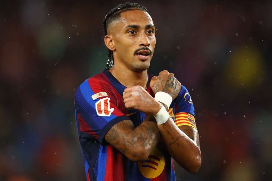 Raphinha deu mais um show com a camisa do Barcelona Raphinha deu mais um show com a camisa do Barcelona