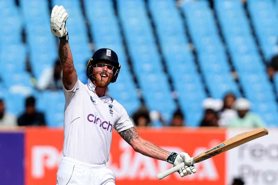 Ben Stokes struggled to make an impact with the bat in Rajkot
