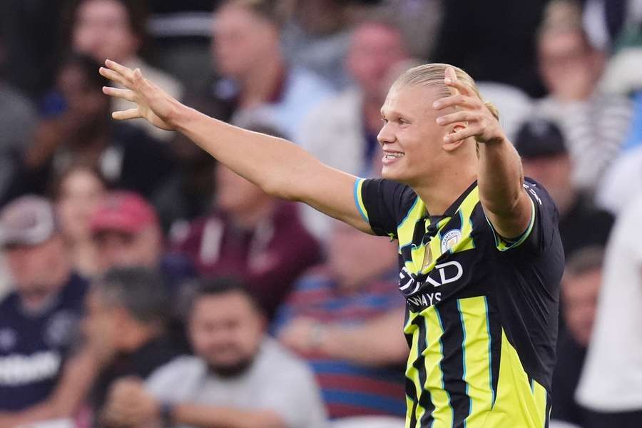 Haaland chegou ao 7º gol em 3 partidas na Premier League