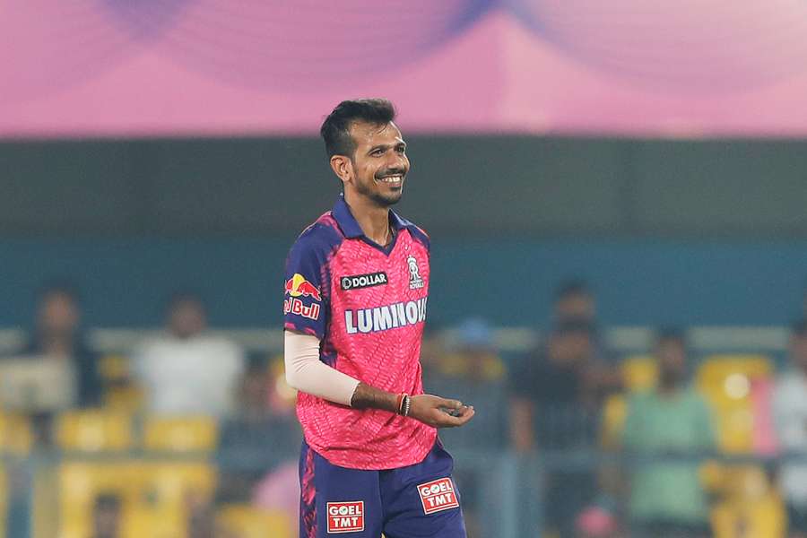 Yuzvendra Chahal took three wickets for the Royals 