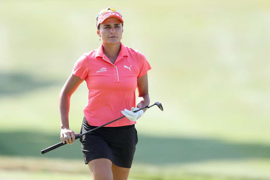 Lexi Thompson is part of a six-way tie for the lead heading into the final round of the Meijer LPGA Classic in Michigan