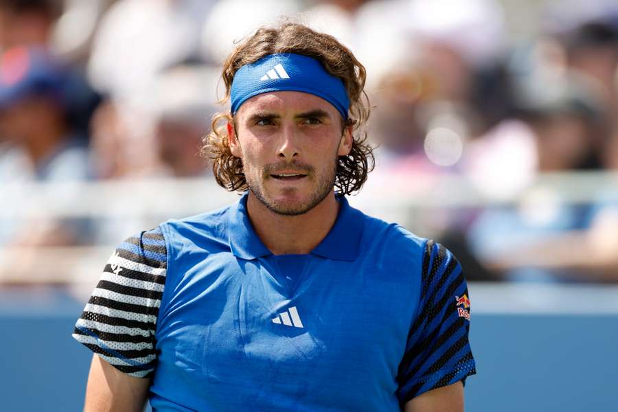 Stefanos Tsitsipas of Greece tumbled out of the US Open in the second round on Wednesday