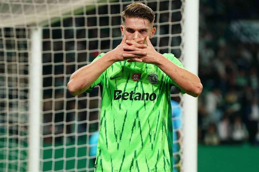 Viktor Gyökeres, jugador del Sporting de Lisboa
