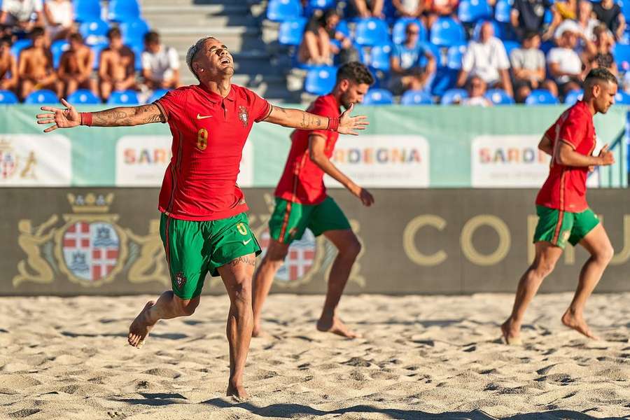 Futebol de praia pode aproximar-se das medalhas nos Jogos Europeus