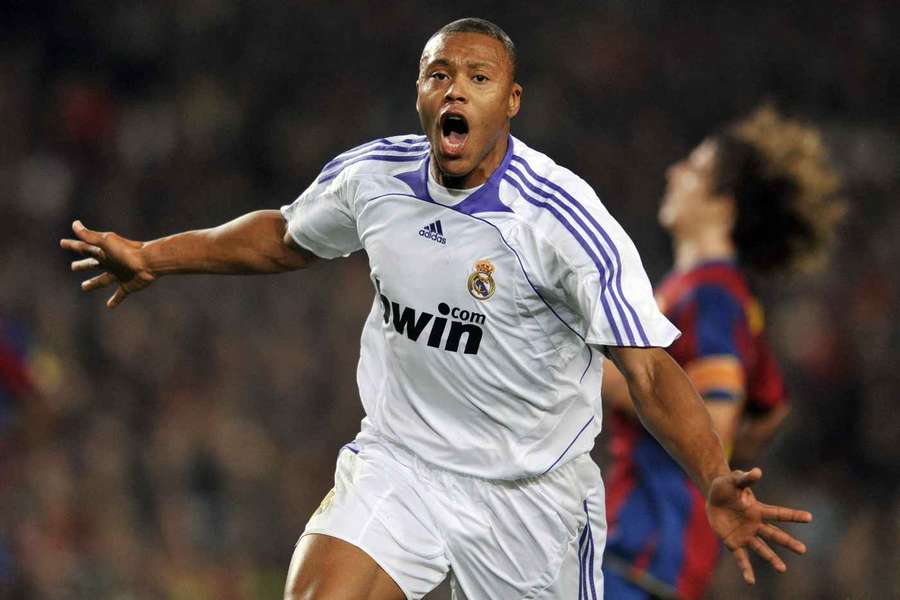 Julio Baptista in action for Real Madrid
