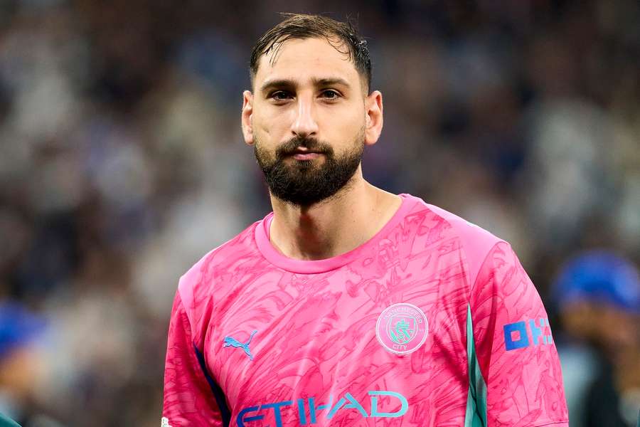 Donnarumma, guarda-redes do Manchester City