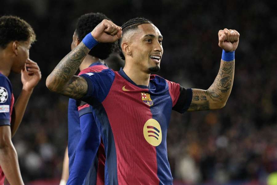 Raphinha è il secondo brasiliano con il maggior numero di gol in un torneo di Champions League.