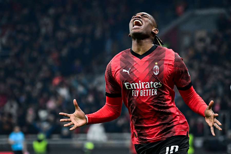 Rafael Leao scoorde de 3-0 voor AC Milan